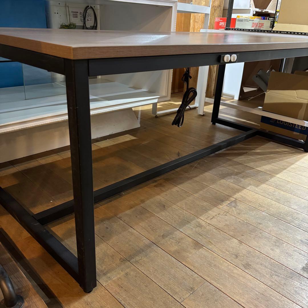 引取限定 コンセント付き センターテーブル ミーティング ダイニング テーブル