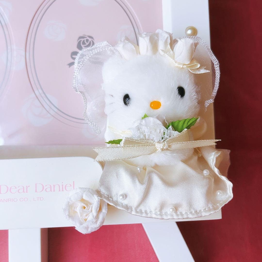 希少レア　ハローキティ　ダニエル　ウェディング　フォトフレーム　サンリオ　レトロ