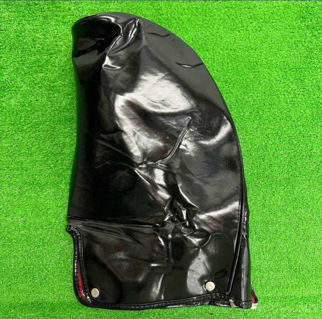 ONOFF キャディバッグ　エナメル　ブラック9インチ