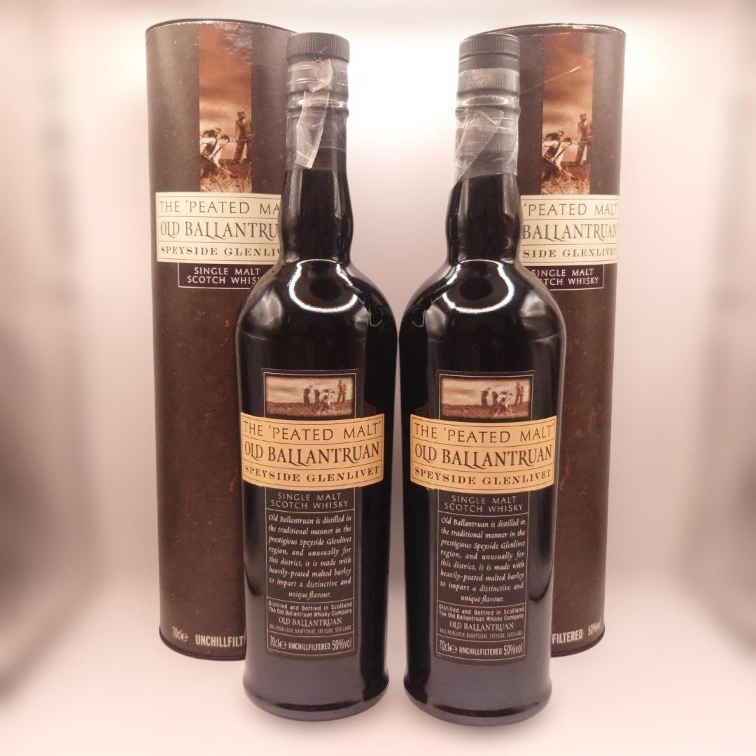 THE PEATED MALT OLD BALLANTRUAN 2本　箱付き