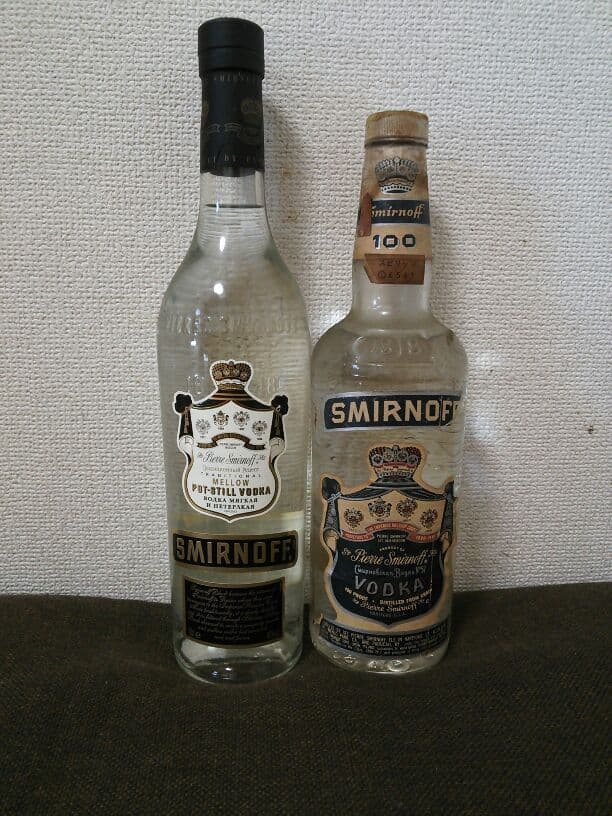 スミノフウォッカ♪年代別5本セット♪