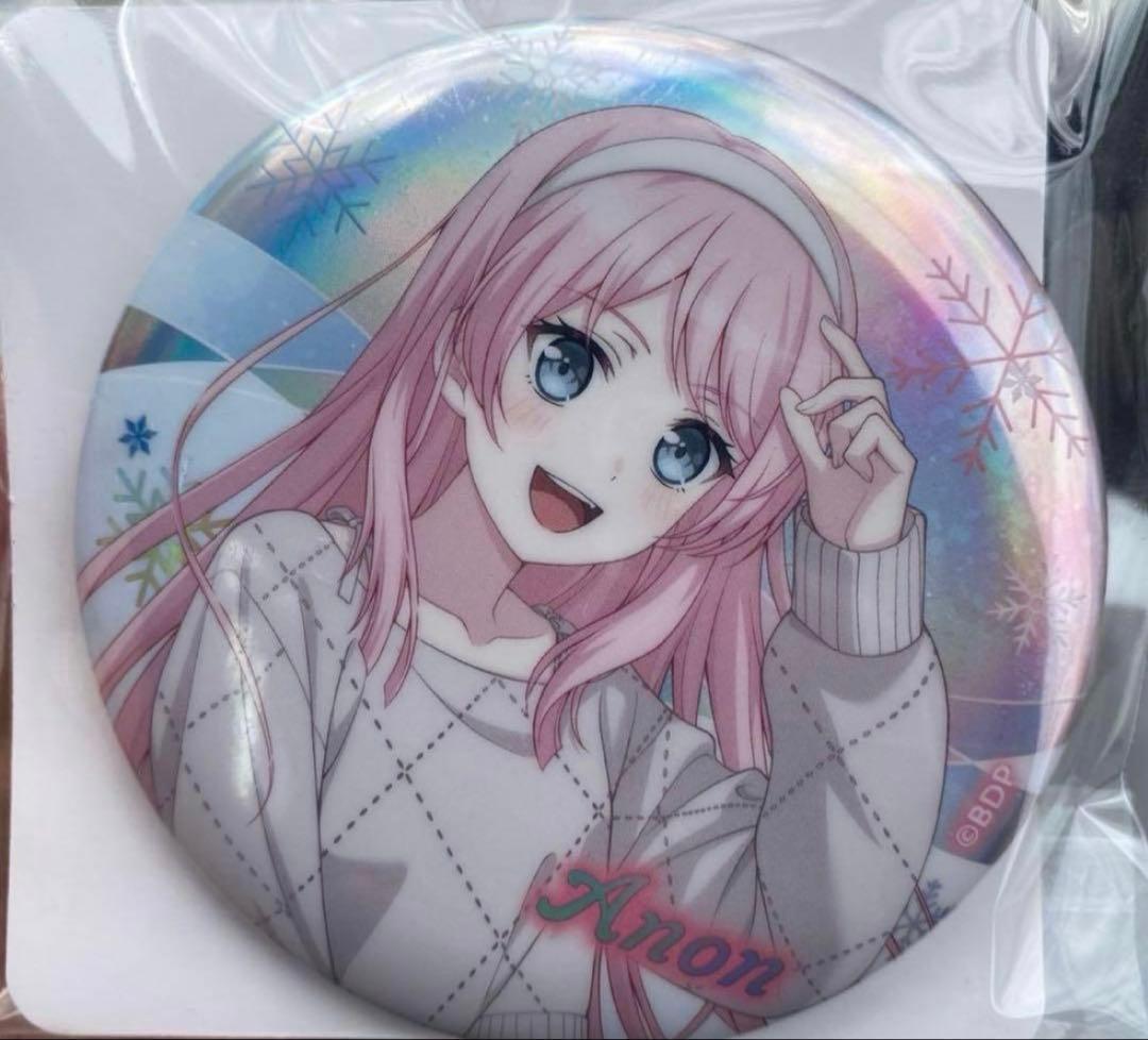 バンドリ オーロラ缶バッジ GiGO限定 千早愛音