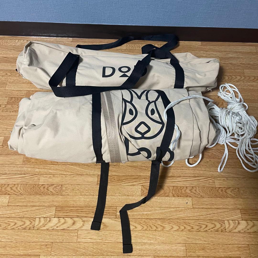 【美品】DOD ヘキサタープ　ポリコットン製ヘキサタープ TT5-582-TN