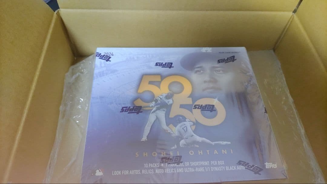Shohei Ohtani 2024 Topps 50/50 1ボックス