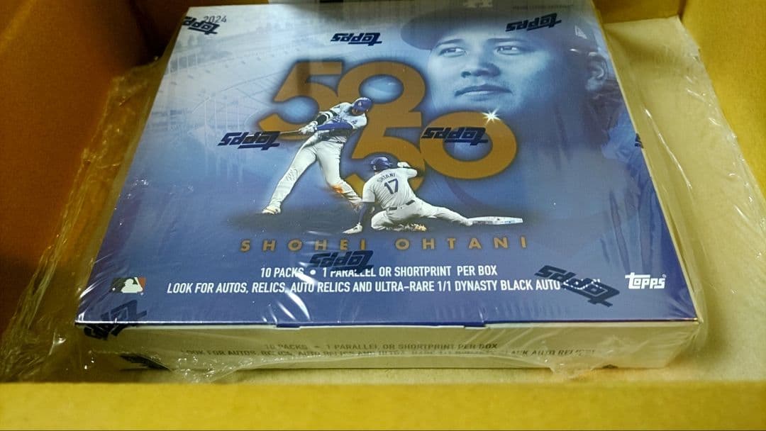 Shohei Ohtani 2024 Topps 50/50 1ボックス