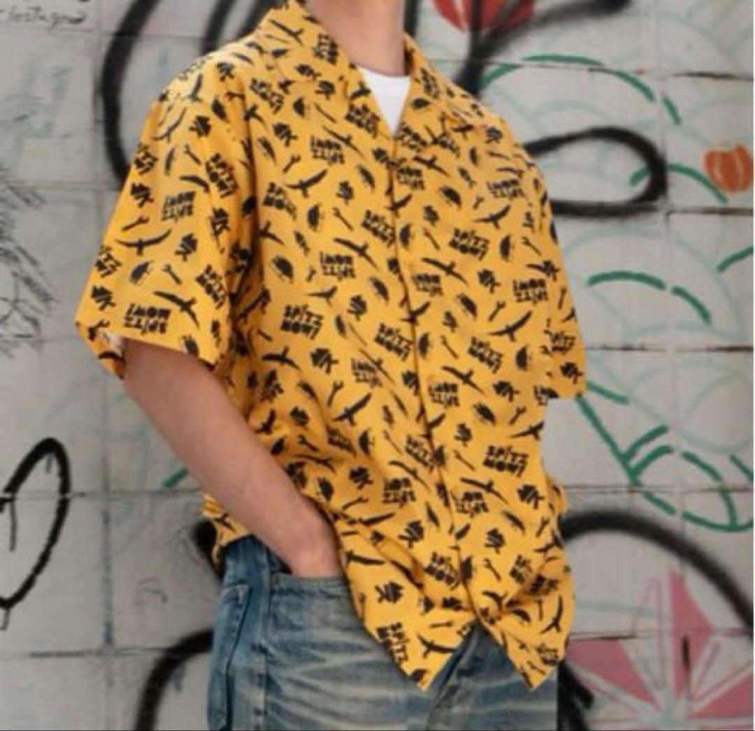 スピッツ ロック大陸の物語展 オープンカラーシャツ