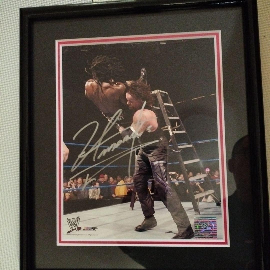 WWE アンダーテイカー　直筆サイン　公式