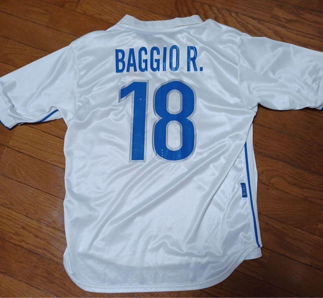 レア！当時モノ！98年　イタリア代表　バッジョ　バッジオ　アウェイ　ユニフォーム