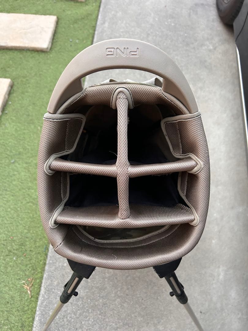 PING HOOFER 迷彩 スタンドバッグ