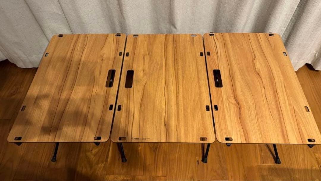 Helinox(ヘリノックス)テーブルワン ソリッドトップ　3連結セット