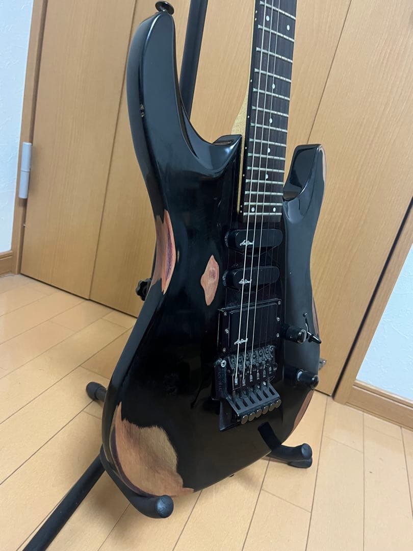 エレキギター ブラック レリック