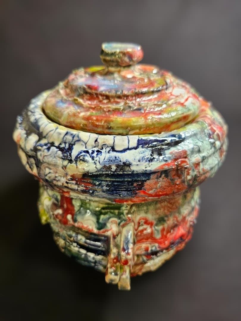 水指　マルチカラー