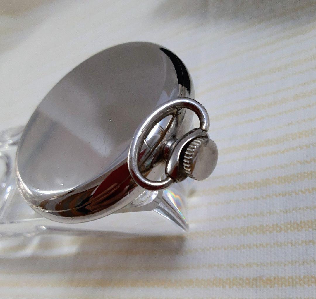 AUREOLE SWISSMADE鉄道仕様懐中時計大容量電池　JAPANMOVT