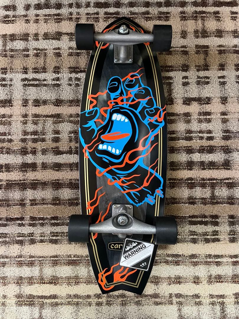 サンタクルーズ インフェルノ ハンドシャーク 9.85×31.5 サーフスケート