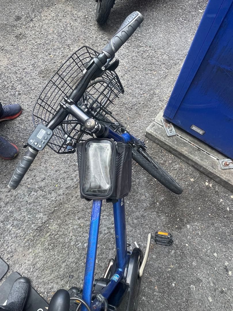 Panasonic jetter 電動アシスト自転車 青　引取限定