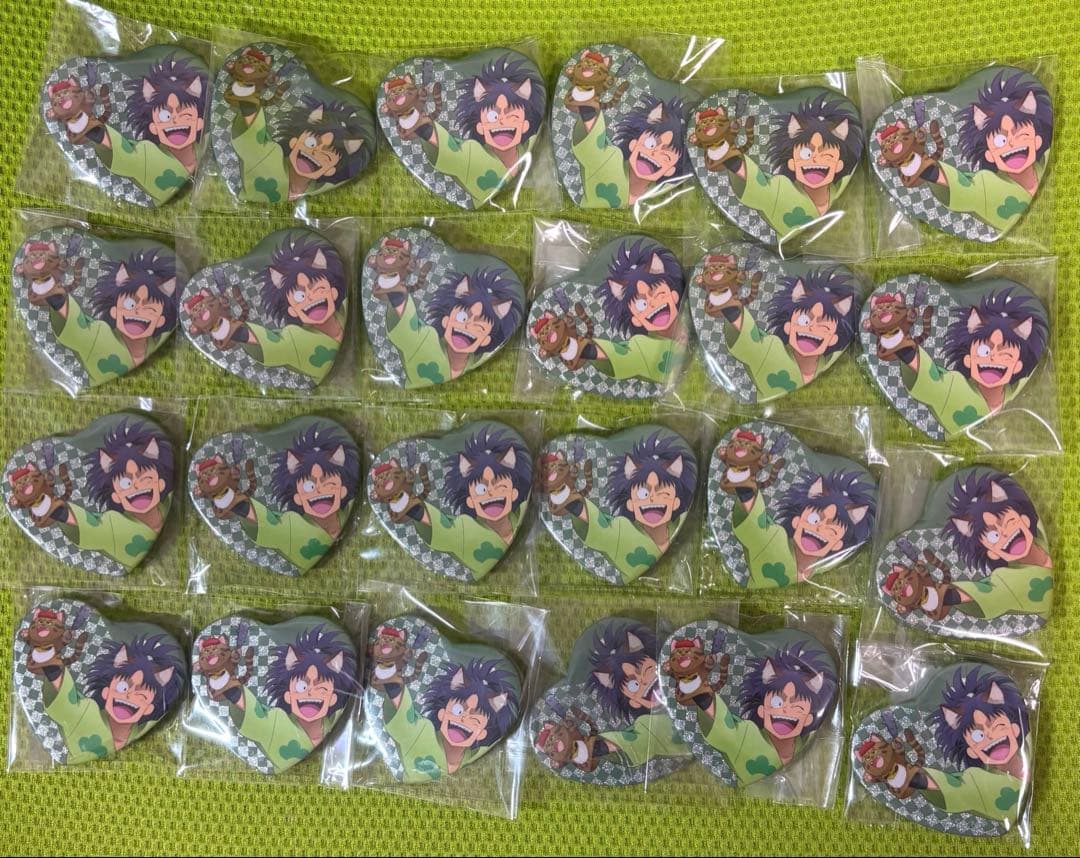 忍たま乱太郎 七松小平太 ナンジャタウン ハート缶バッジ 痛バ