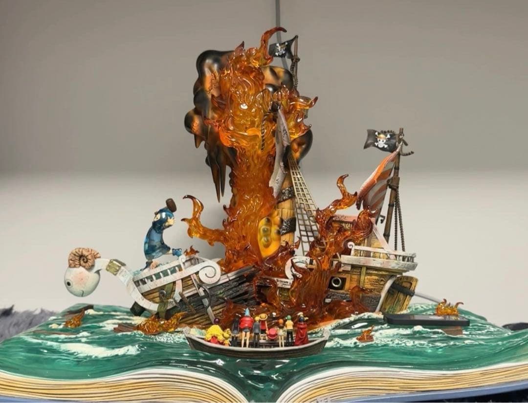 ワンピース ゴーイングメリー号 フィギュア ガレージキット