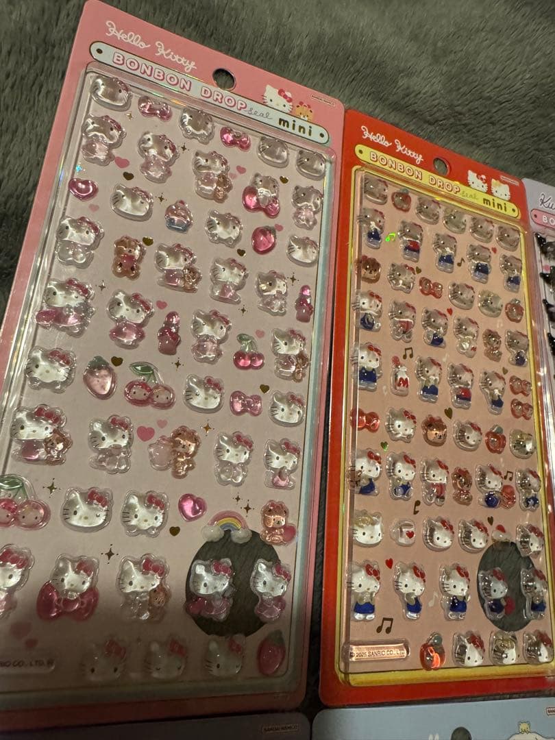 【確実正規品！！】サンリオボンボンドロップシールmini 8セット