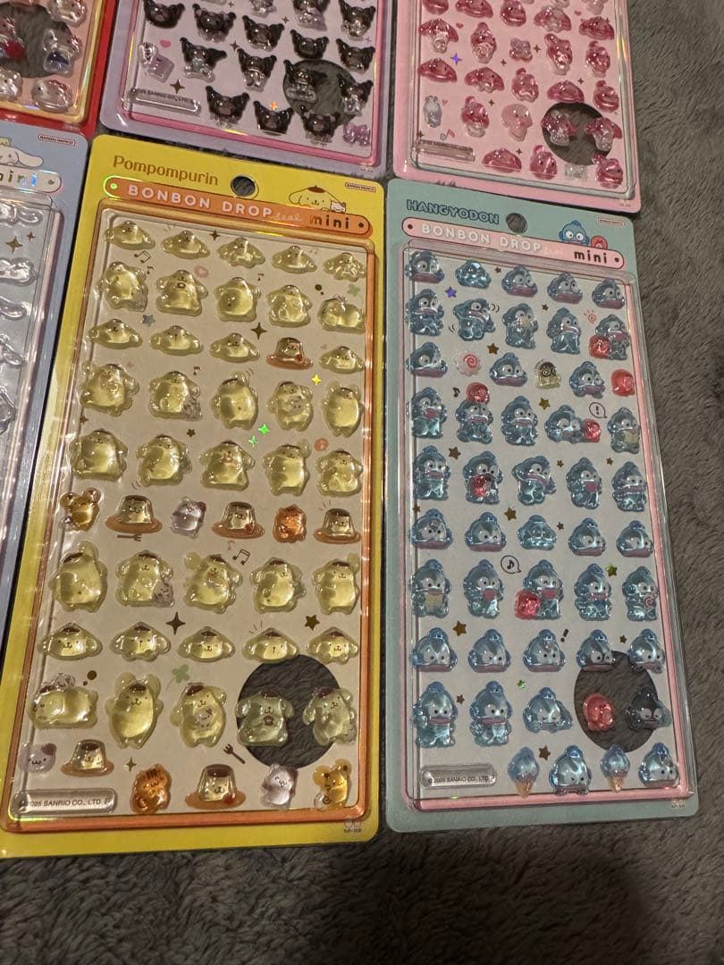 【確実正規品！！】サンリオボンボンドロップシールmini 8セット