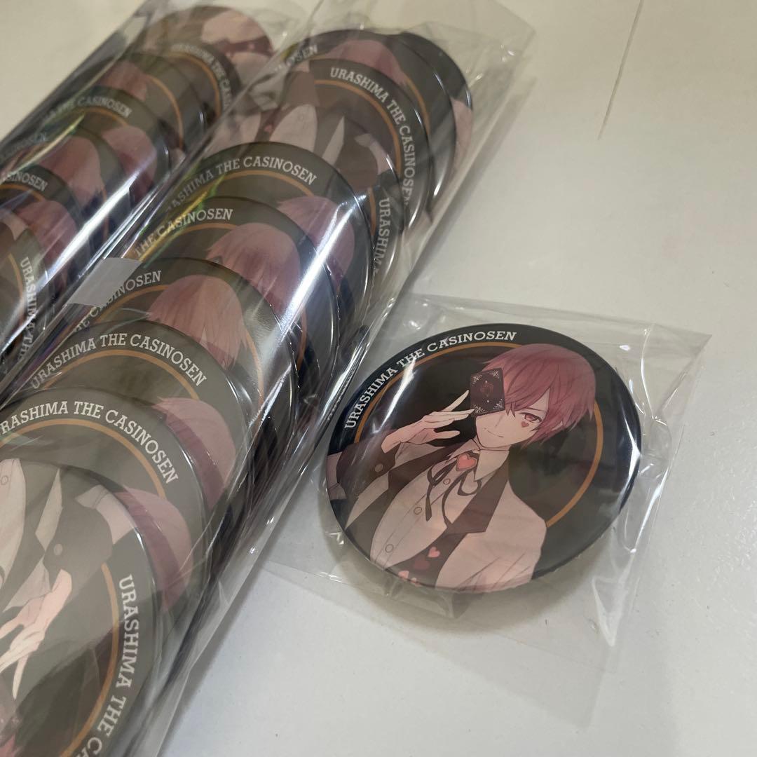 L84.浦島坂田船 夏ツ2019 ポカフェ となりの坂田 缶バッジ 等身