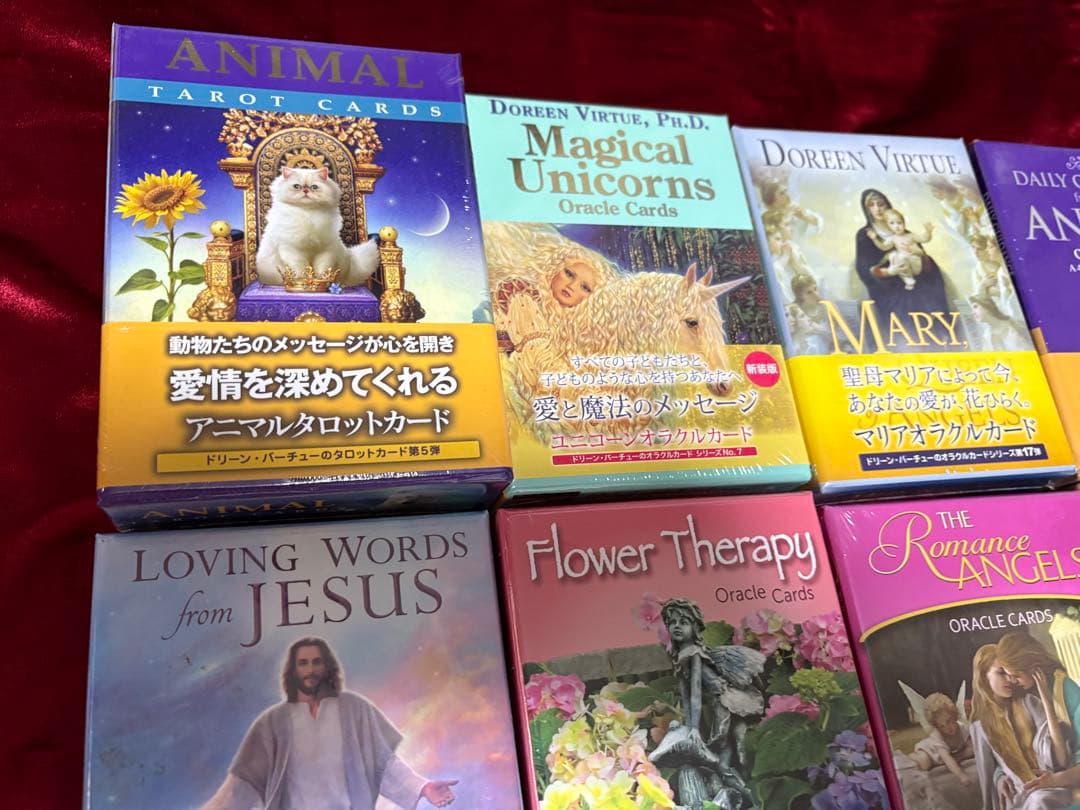 ロマンスエンジェルオラクルカード　アニマルタロットカードなど　全部で12点