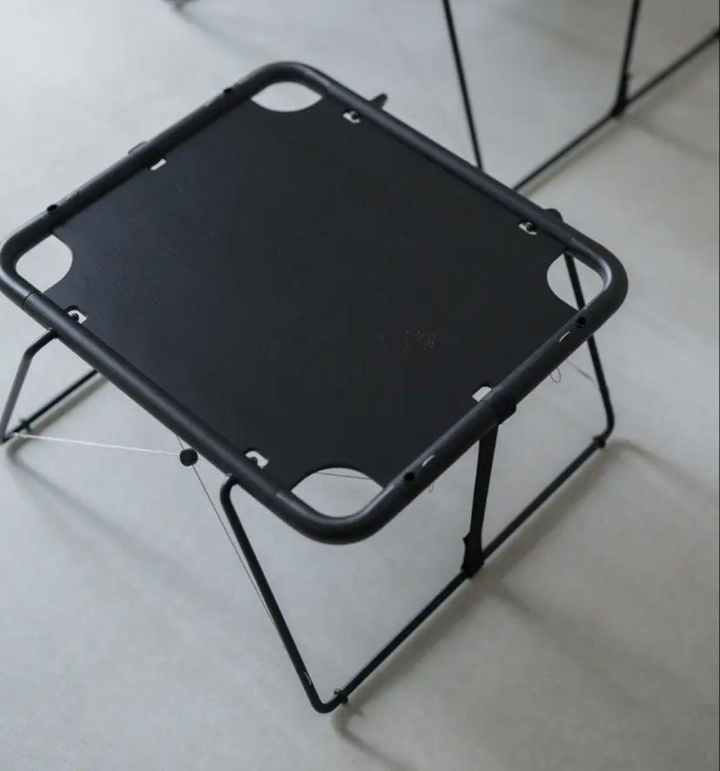 hxo design TABLE Mini AL BK ミニテーブル アルミ