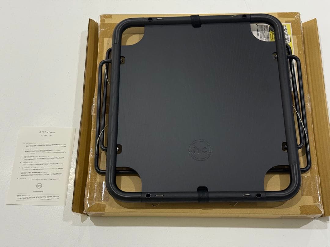 hxo design TABLE Mini AL BK ミニテーブル アルミ