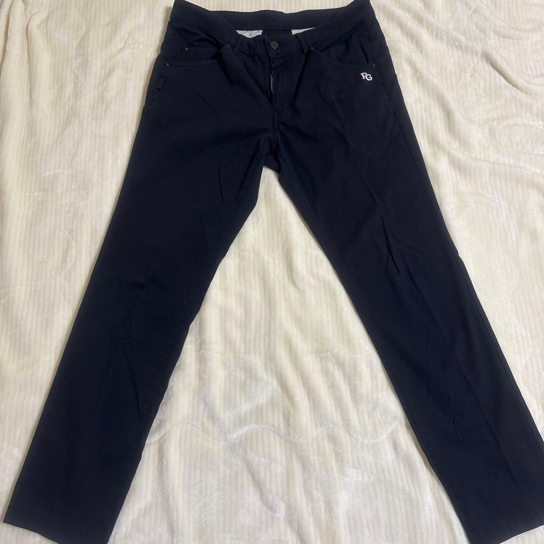 PEARY GATES パンツ ズボン 黒よりのネイビー パーリーゲイツ