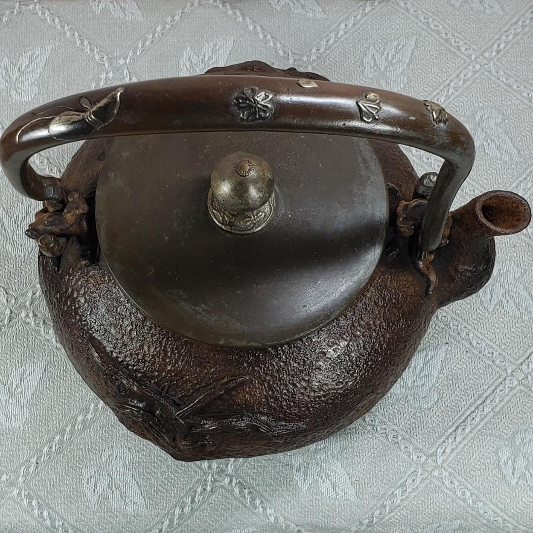 ◆『日本亀文 小振鉄瓶』亀文堂◆検）波多野正平 安之介 龍文堂 金寿堂 日本梅泉