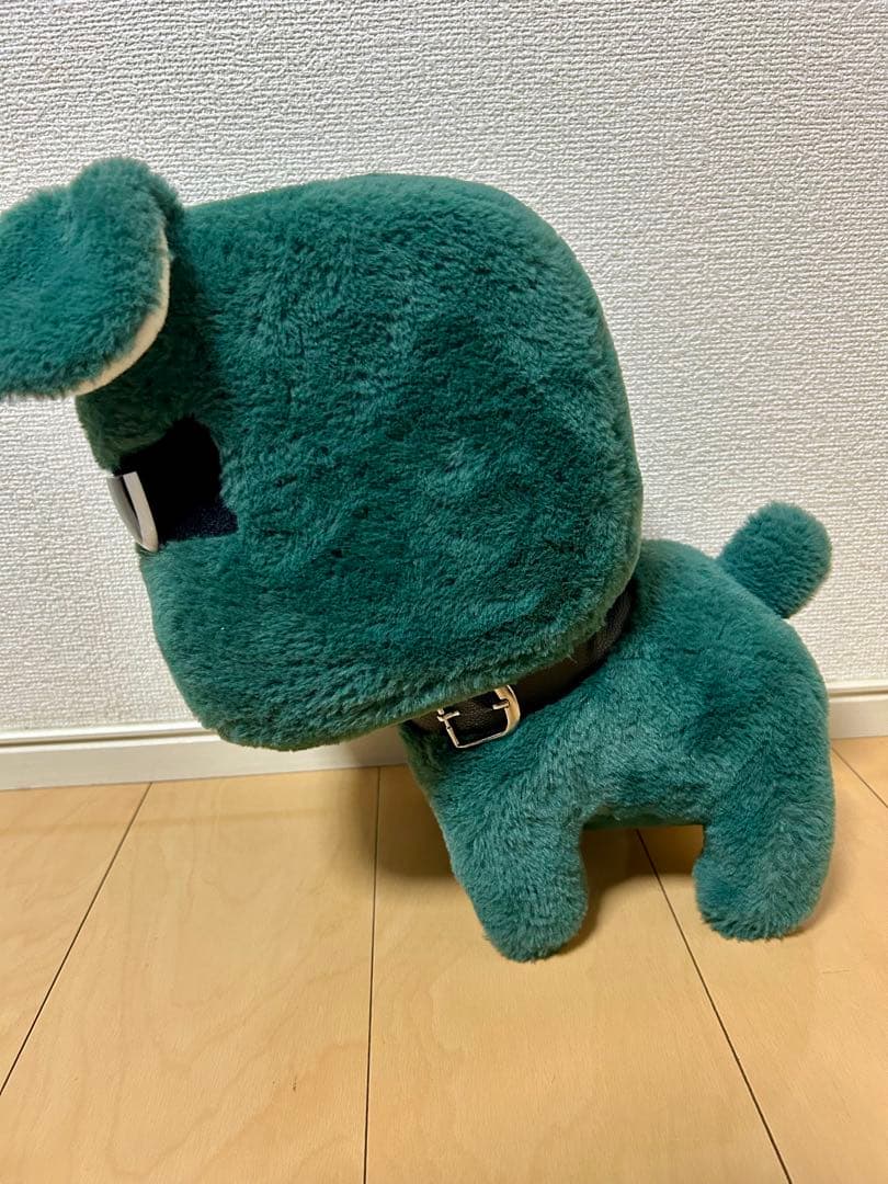 33cm！特大 デリ丸 ぬいぐるみ 三菱 デリカミニ グリーン