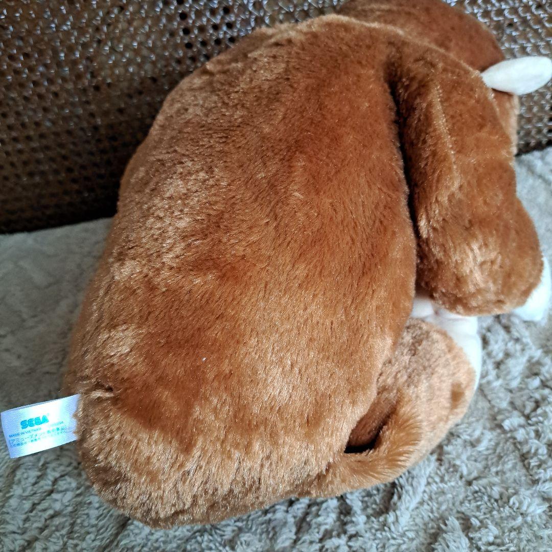 おさるのジョージ ぬいぐるみ 　大きめ座った状態で60cmくらい