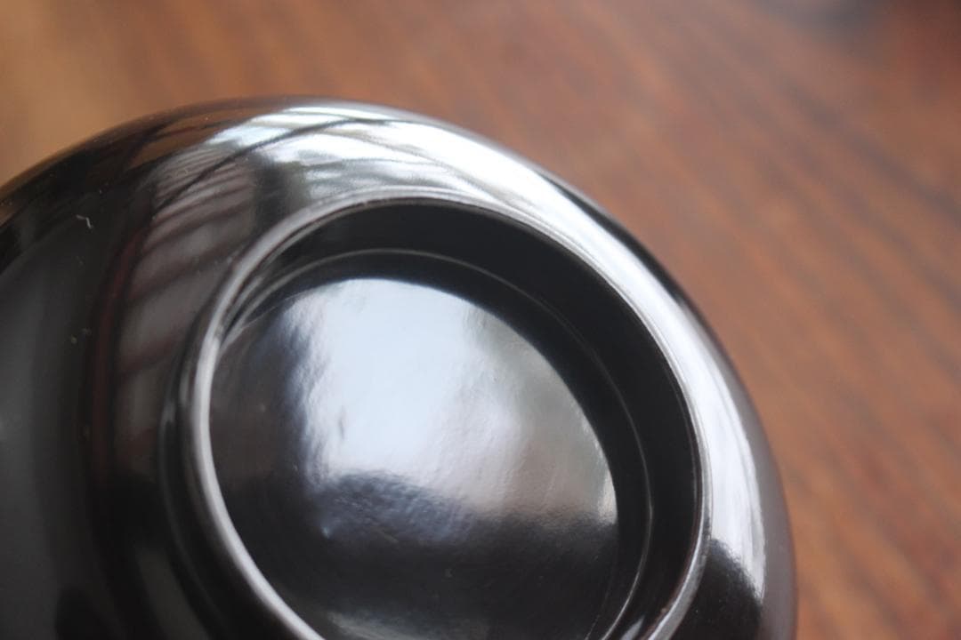 時代逸品！時代金縁黒漆に極上龍富士山沈金の映えるお椀2点（検輪島塗沈金椀懐石椀