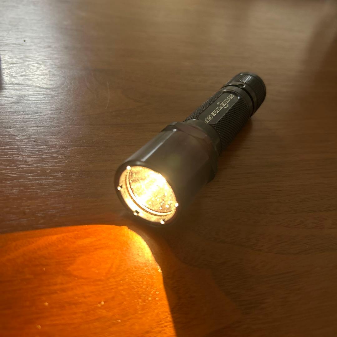 SUREFIRE 6p、バルブASSY、3vリチウム電池4本、ホルダーset