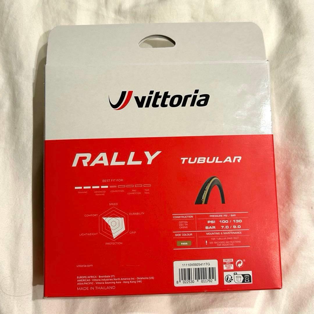 ヴィットリア ラリー チューブラータイヤ　ビットリア