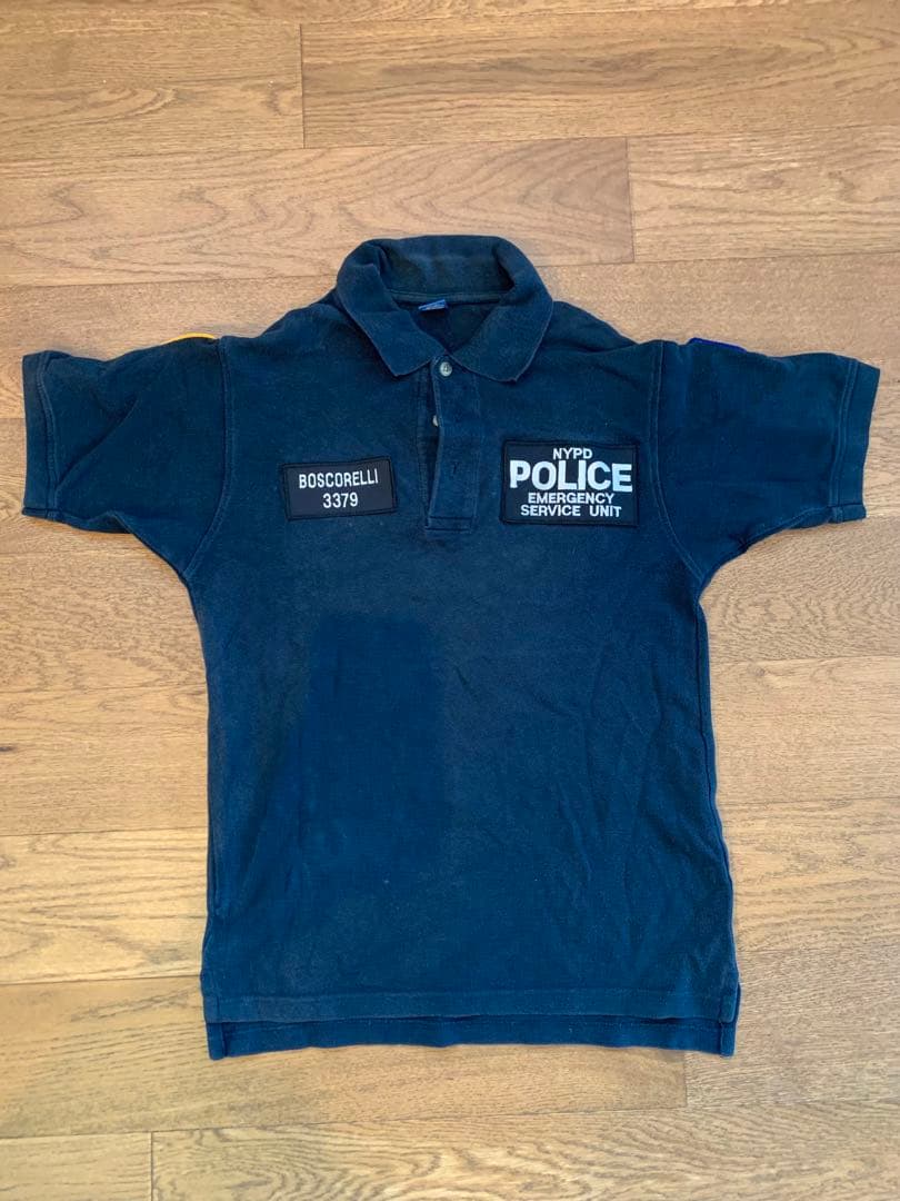 NYPD ニューヨーク市警　ポロシャツ　Tシャツ実物　4点セット　レア