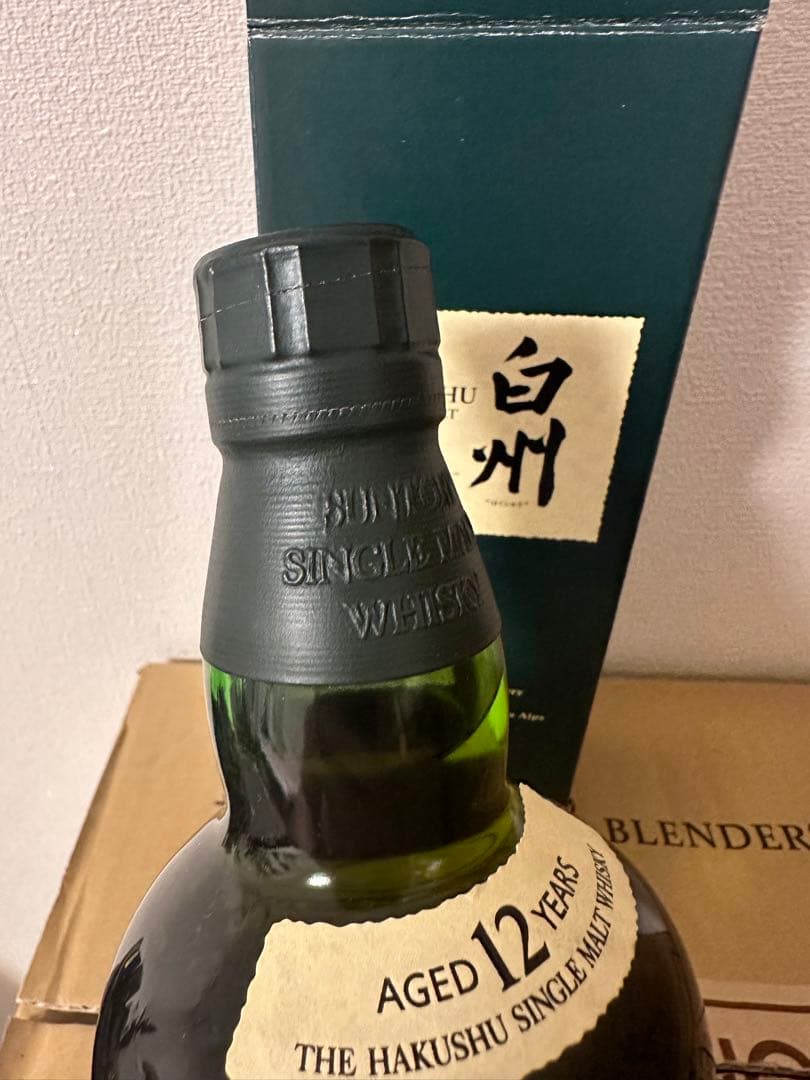 サントリー　白州12年ウイスキー　旧ボトル　6本　化粧箱付き