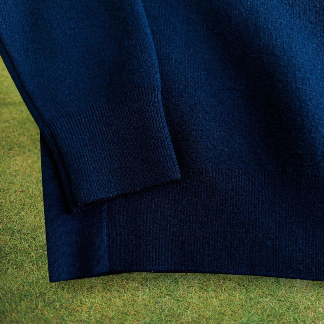 マスターバニー　 3D ニット　セーター　ダークグレー　M〜L相当　ウール混　4