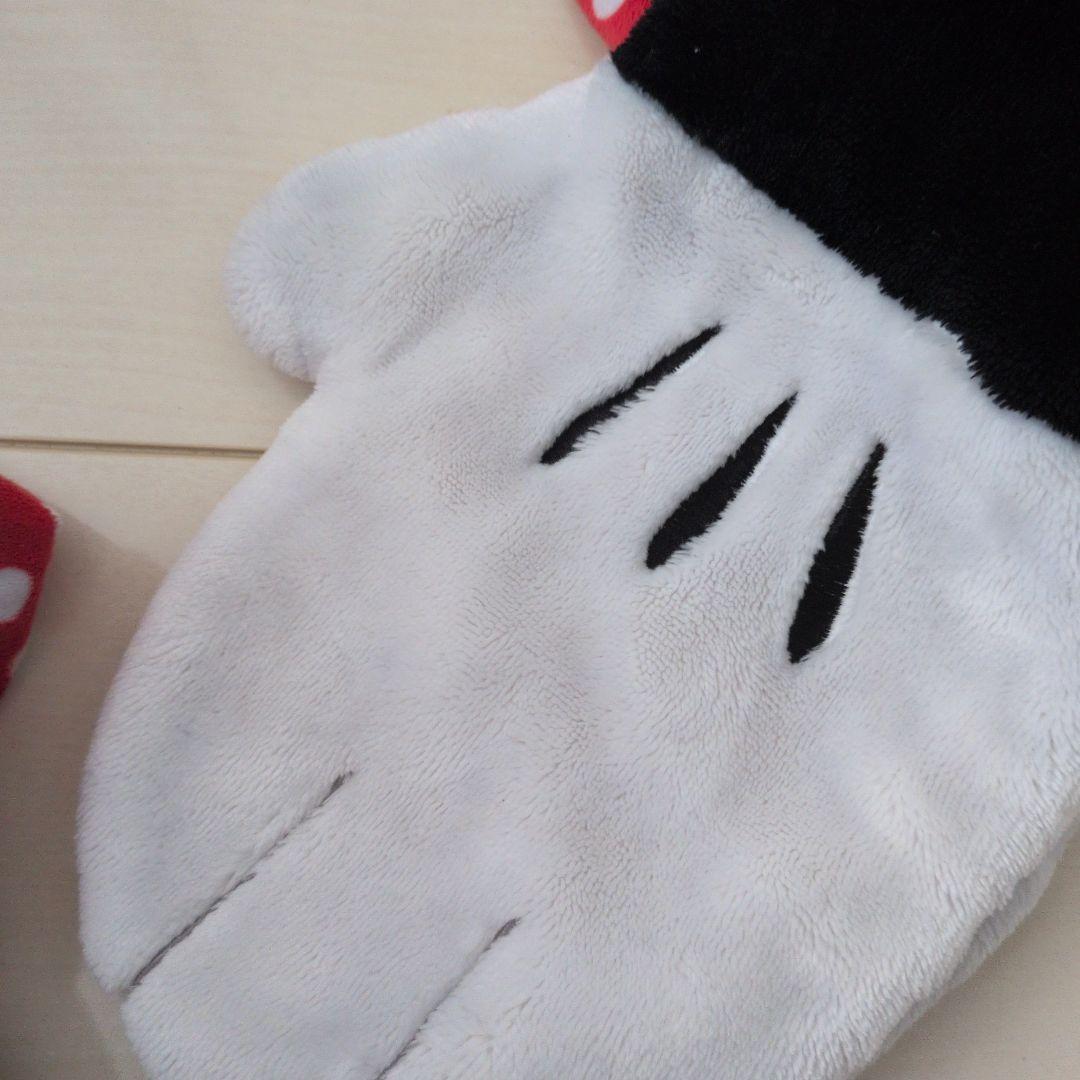 ディズニーマフラーファンキャップ　ミニーマウス