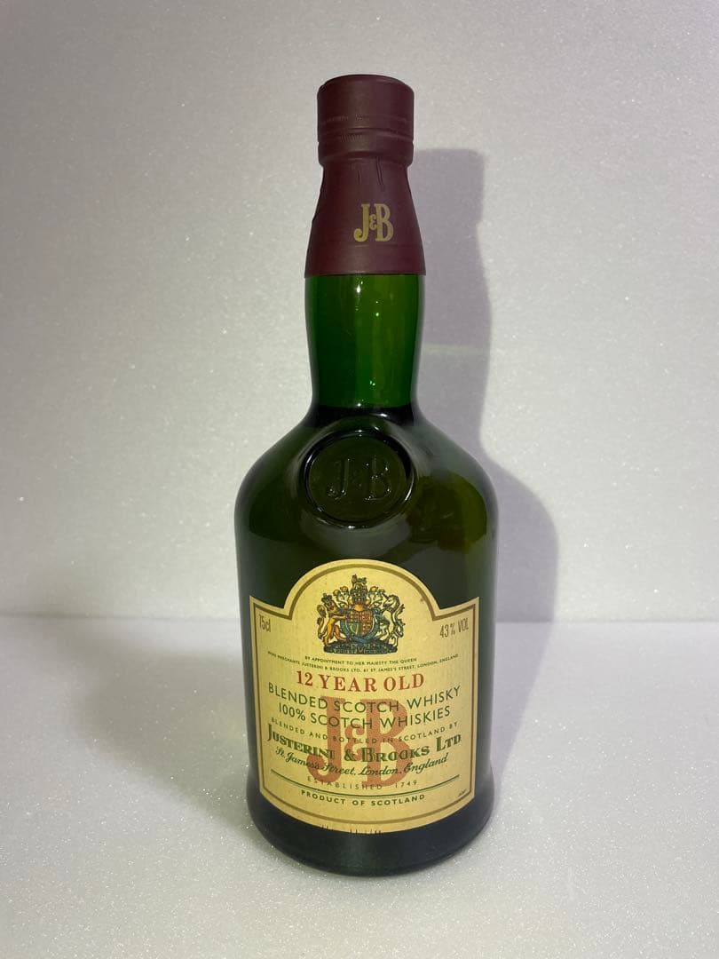 J&B 12年 ブレンデッドスコッチウイスキー