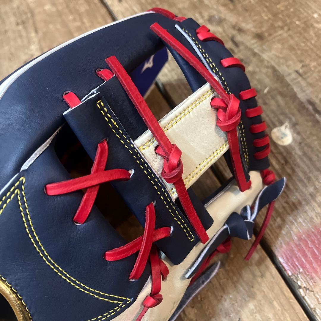 軟式用グローブ【グローバルエリート】勝色コレクション【内野手用／サイズ9】