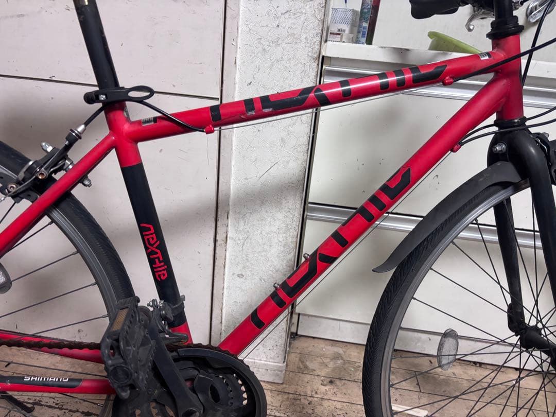 ネクストスタイル　クロスバイク　レッド