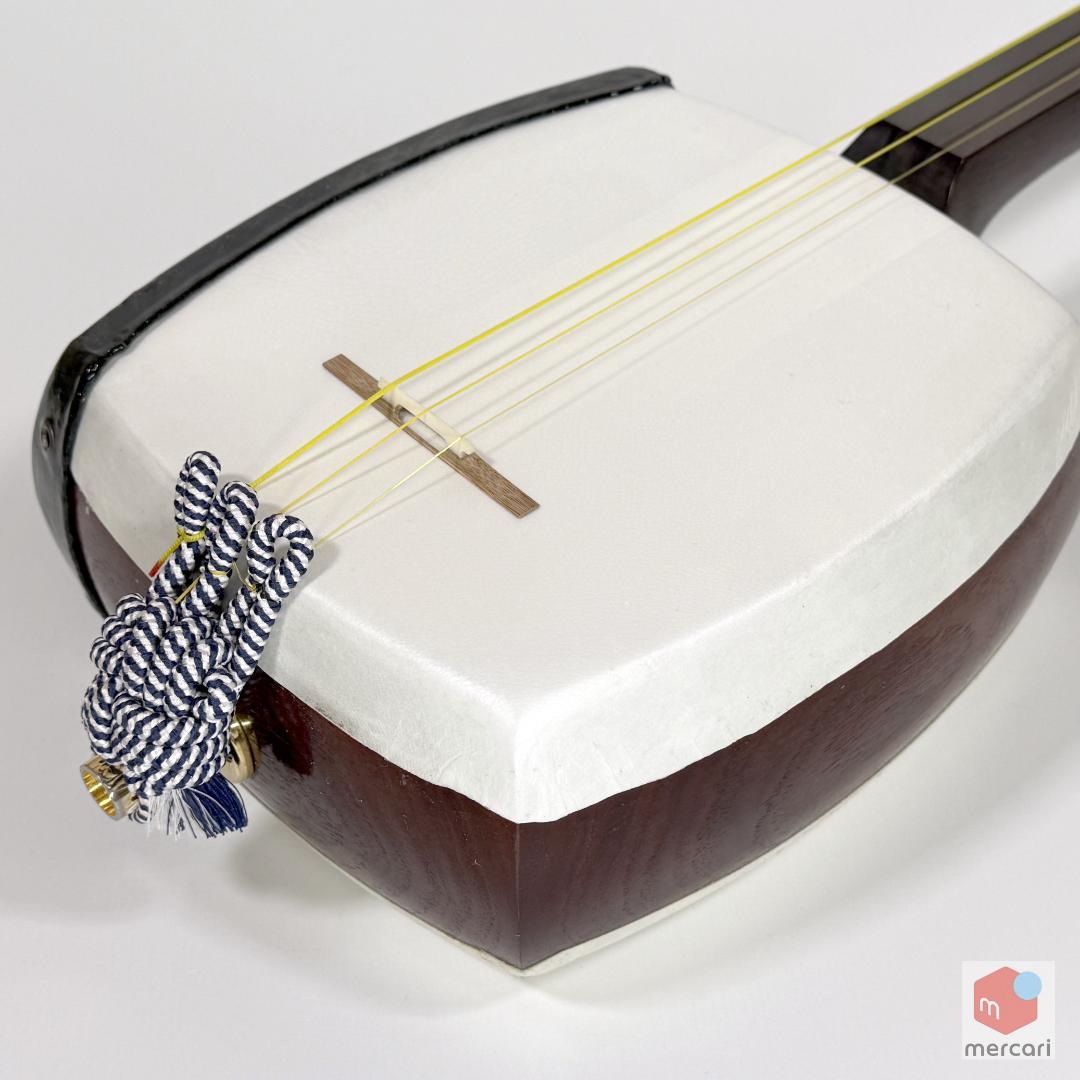 【プロ整備済】紅木製 津軽三味線 太棹｜ケース付｜即演奏可｜津36