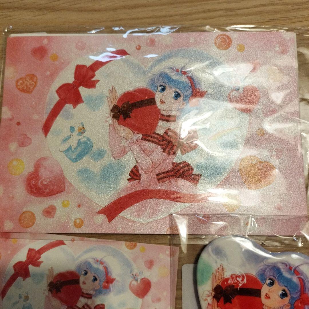 【希少】魔法の天使クリィミーマミ　缶バッチ　ポストカード　3点セット　高田明美