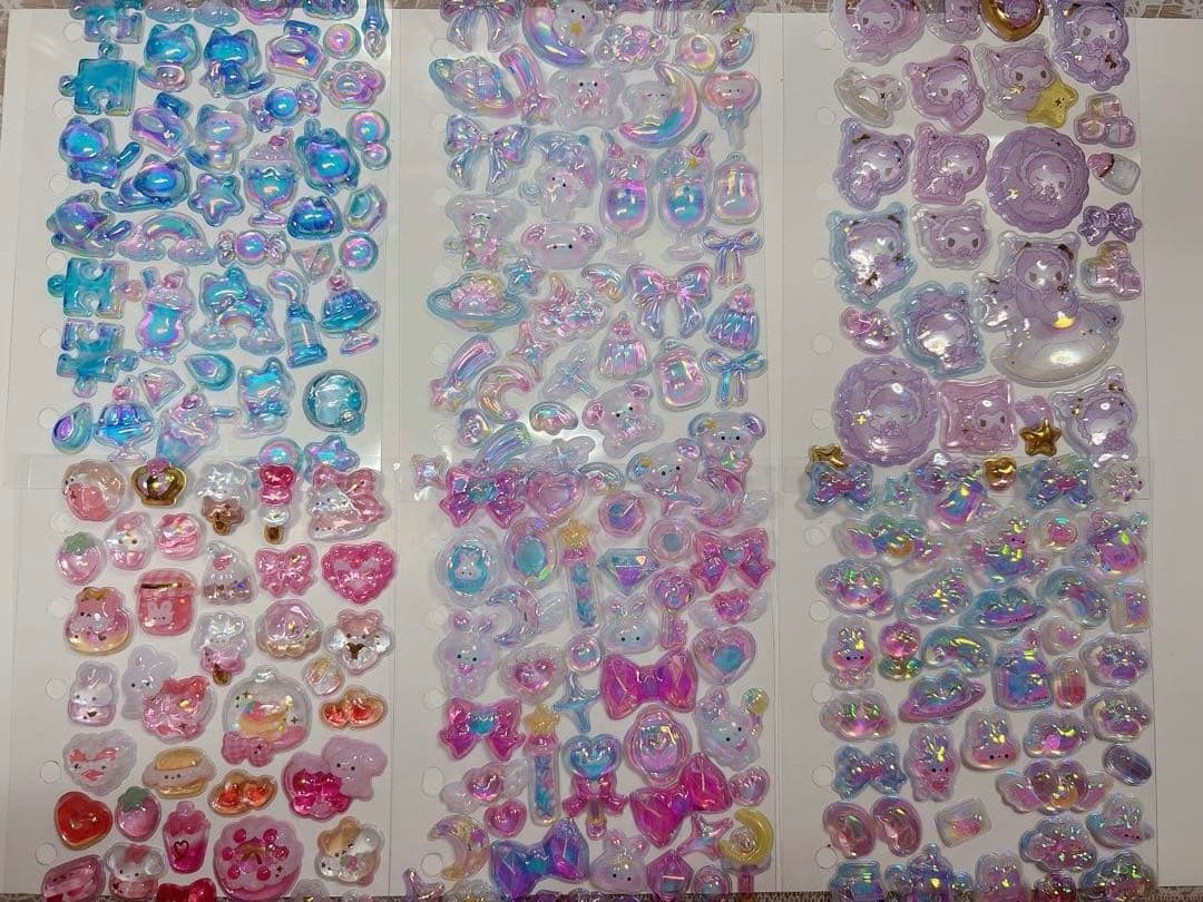 シール帳　完成品３冊　ボンボンドロップ　うるちゅる