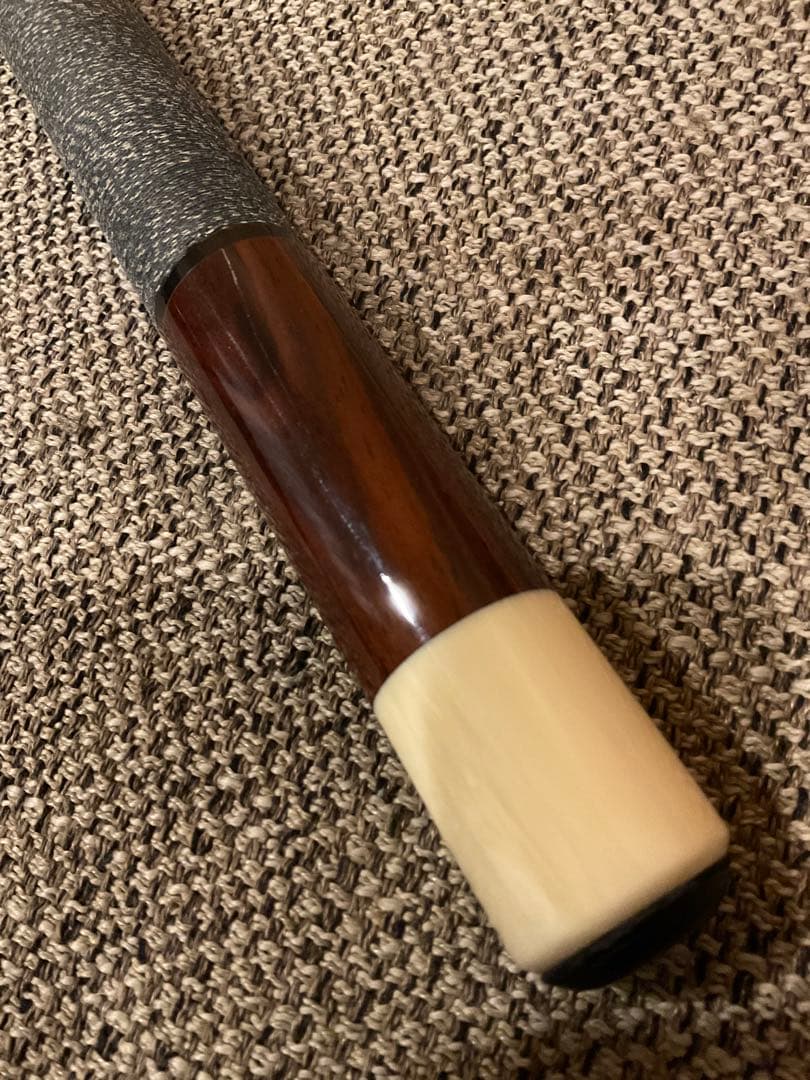 ロビンソン カスタム キュー　ココボロ×アイボリー 18山 逆ネジ　2シャフト