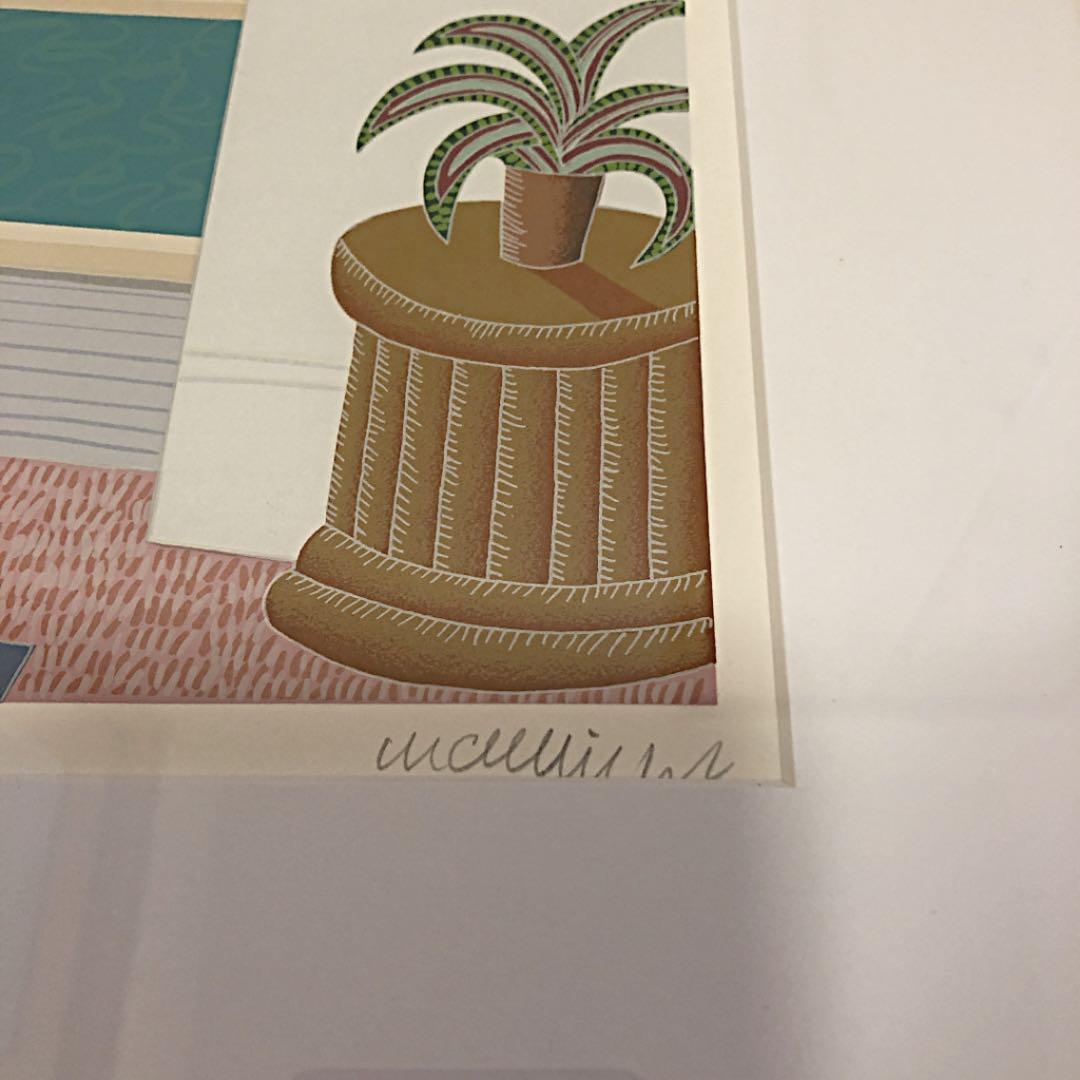 トーマスマックナイトシルクスクリーン絵画