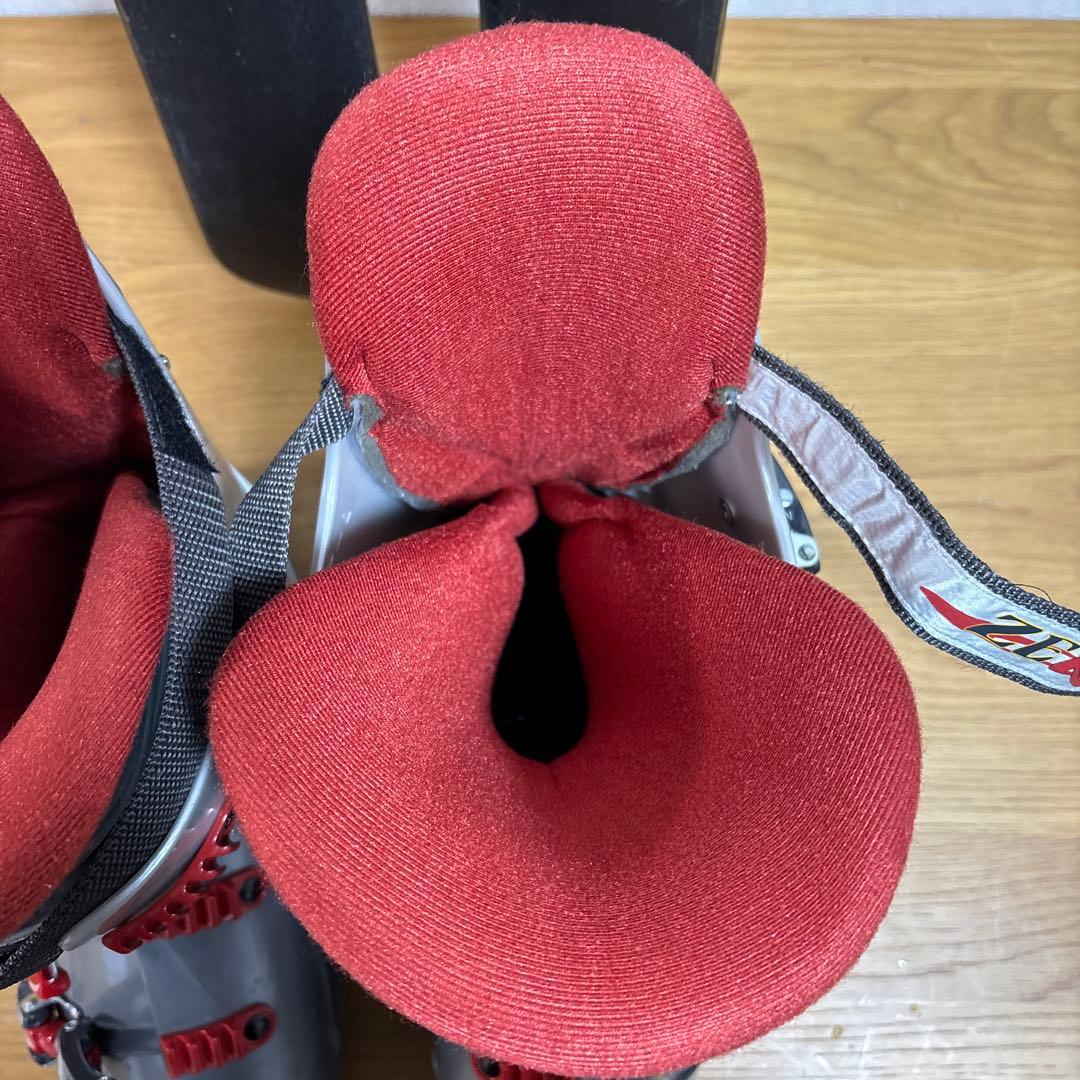 メンズ　ショートスキー　ファンスキーセット　26cm ブーツ　nishizawa