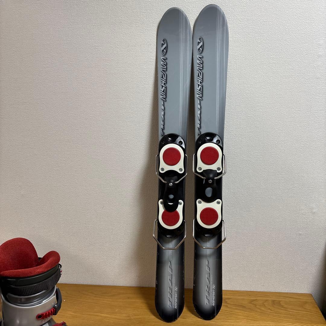 メンズ　ショートスキー　ファンスキーセット　26cm ブーツ　nishizawa