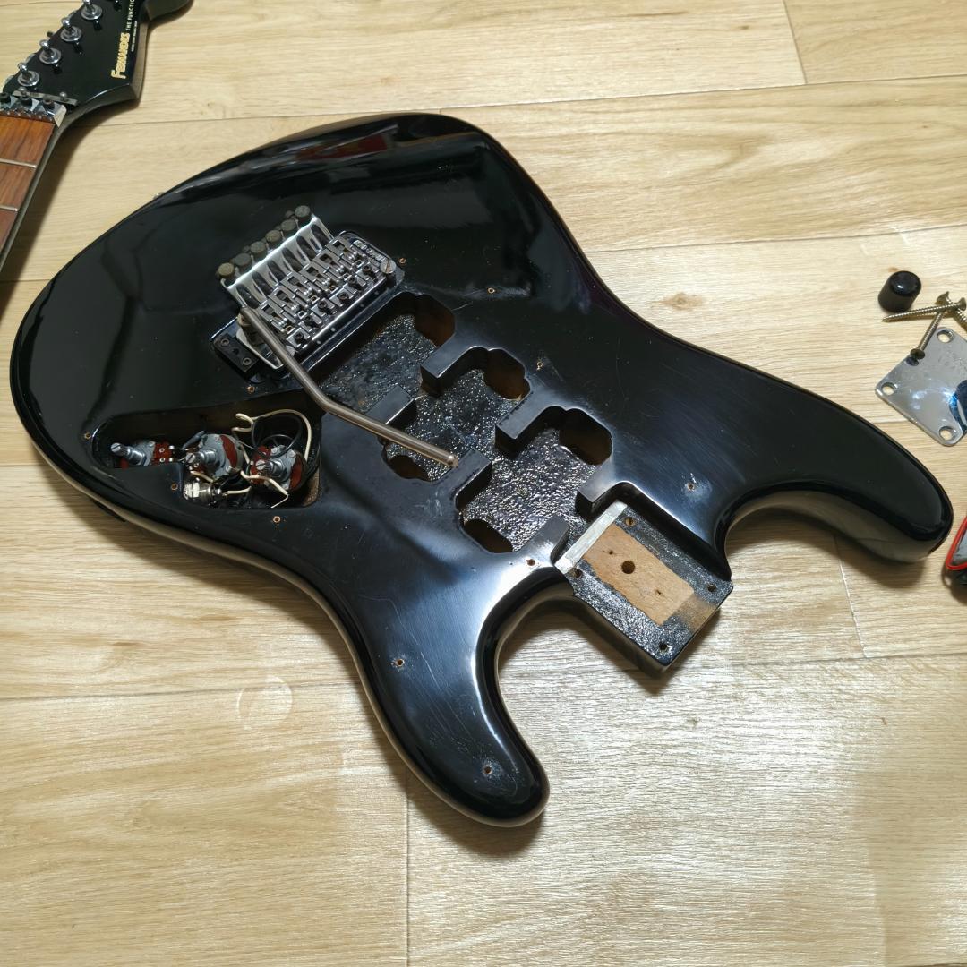 フェルナンデス FST 80年代 JUNK ストラトキャスター ボディ ネック