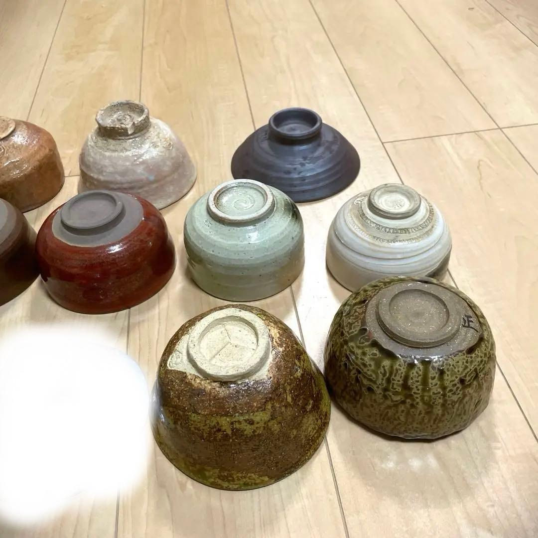 茶道具　抹茶碗　茶碗まとめて売り12点1-3